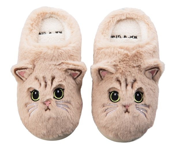 PAUL&JOE週年慶滿額贈-貓絨絨室內拖鞋