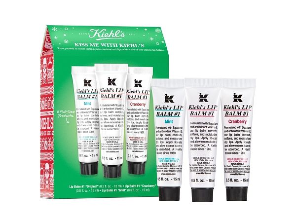 2022聖誕禮物推薦Kiehl’s契爾氏 2022聖誕護唇膏禮盒
