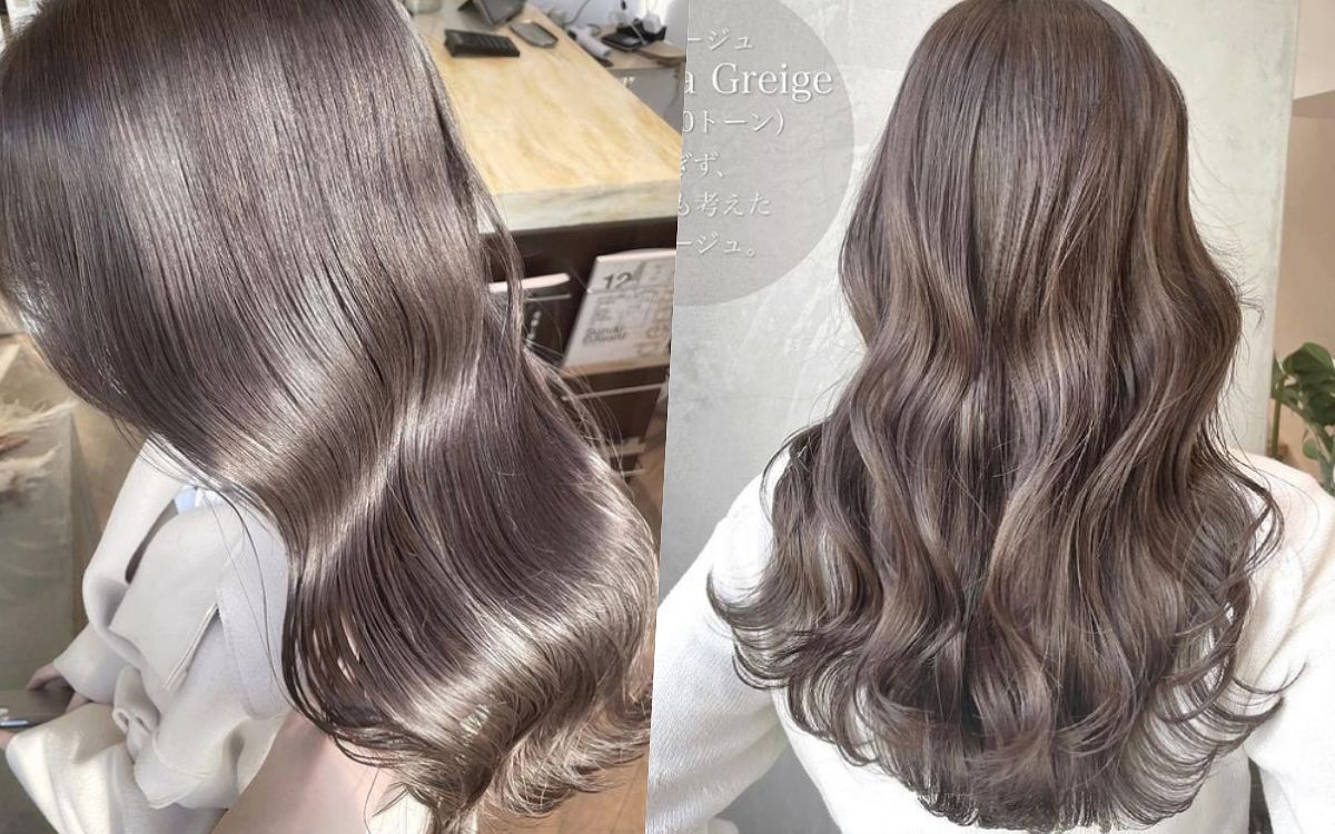 2022顯白奶茶灰棕髮色
