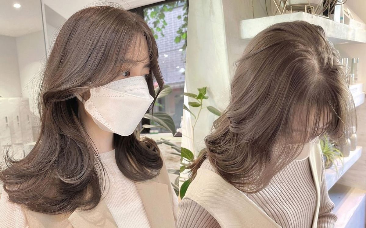 2022顯白奶茶灰棕髮色