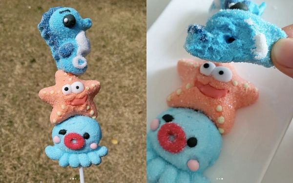 海底生物棉花糖