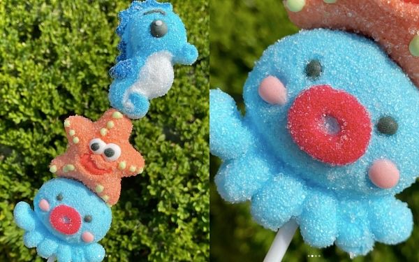 海底生物棉花糖