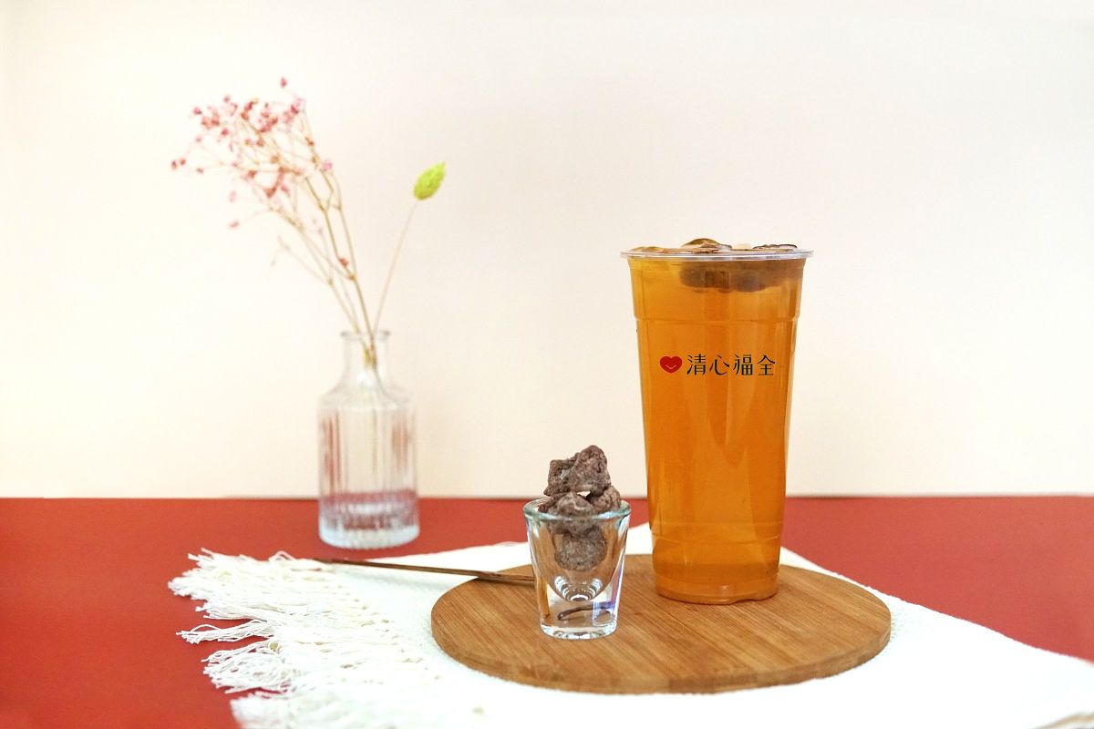 清心福全梅子綠茶