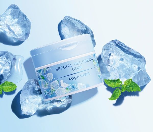 涼感保養推薦AQUALABEL水之印 全能5D美白彈力霜沁涼版