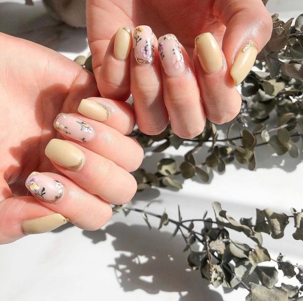 2021 光療指甲圖案推薦