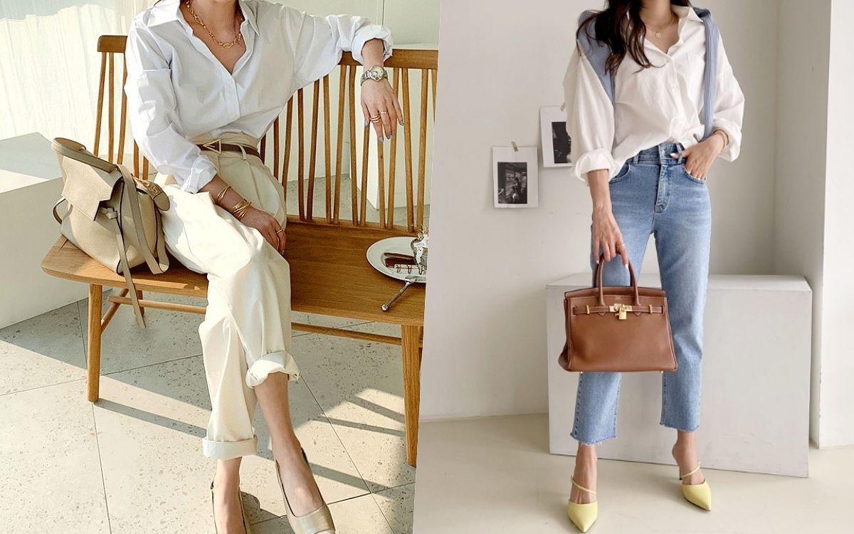 韓系穿搭女子夏天範本