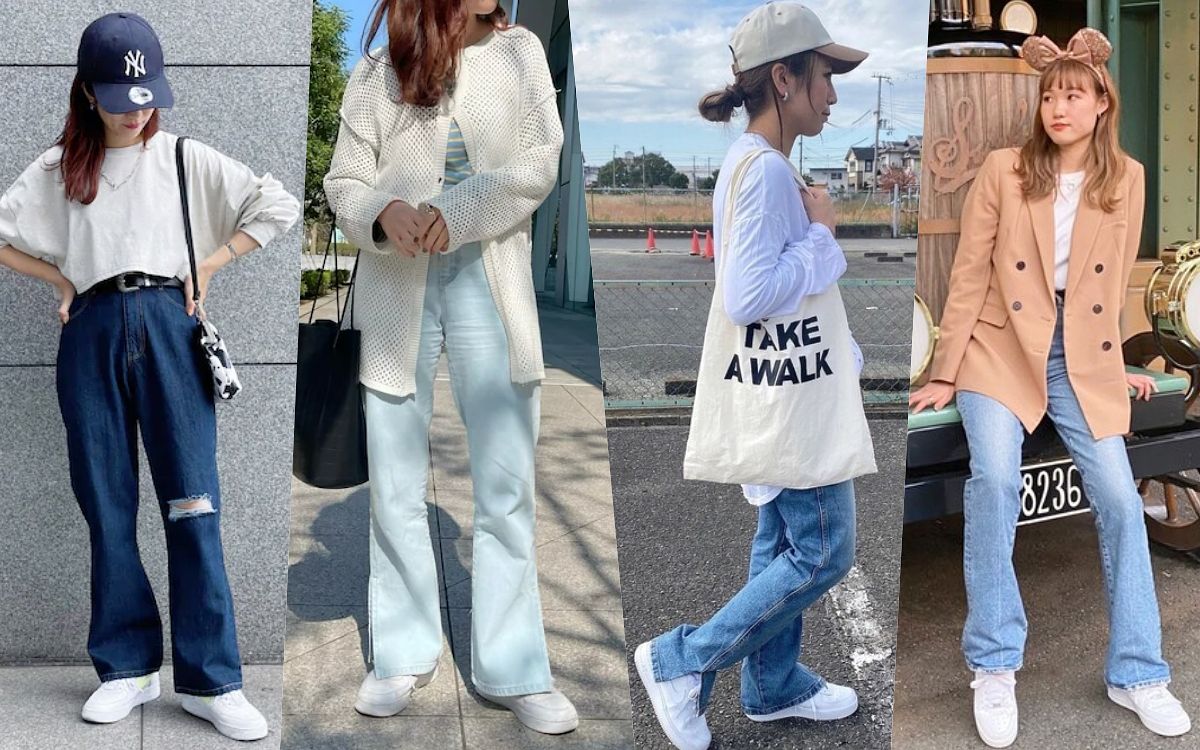 NIKE Air Force 1女子球鞋穿搭圖鑑