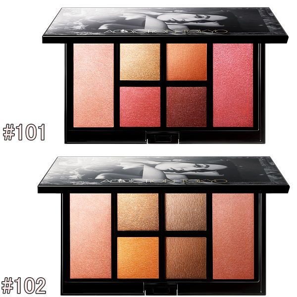 2022眼影盤推薦ADDICTION 魅癮眼頰盤(永恆璀璨)  