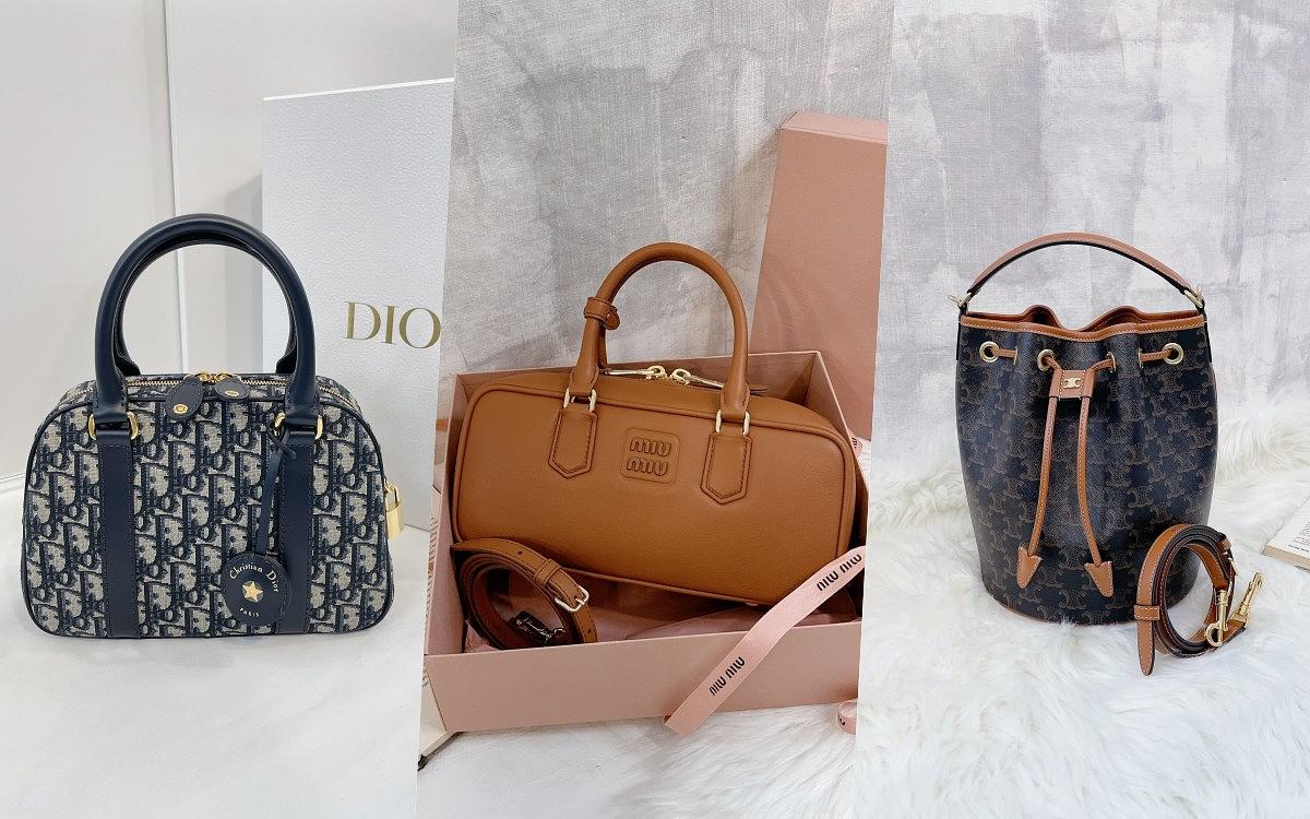 2024這幾個精品包收藏不後悔!LV、Dior、MIU MIU...實用名牌包可調肩背、容量很OK!