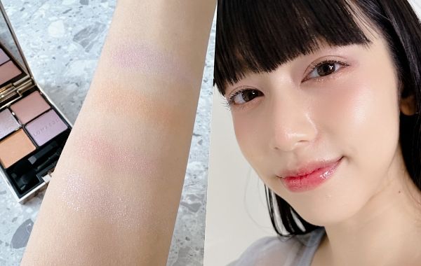 紫色眼影推薦LUNASOL 晶巧霓光眼彩盒 EX39 珠貝虹