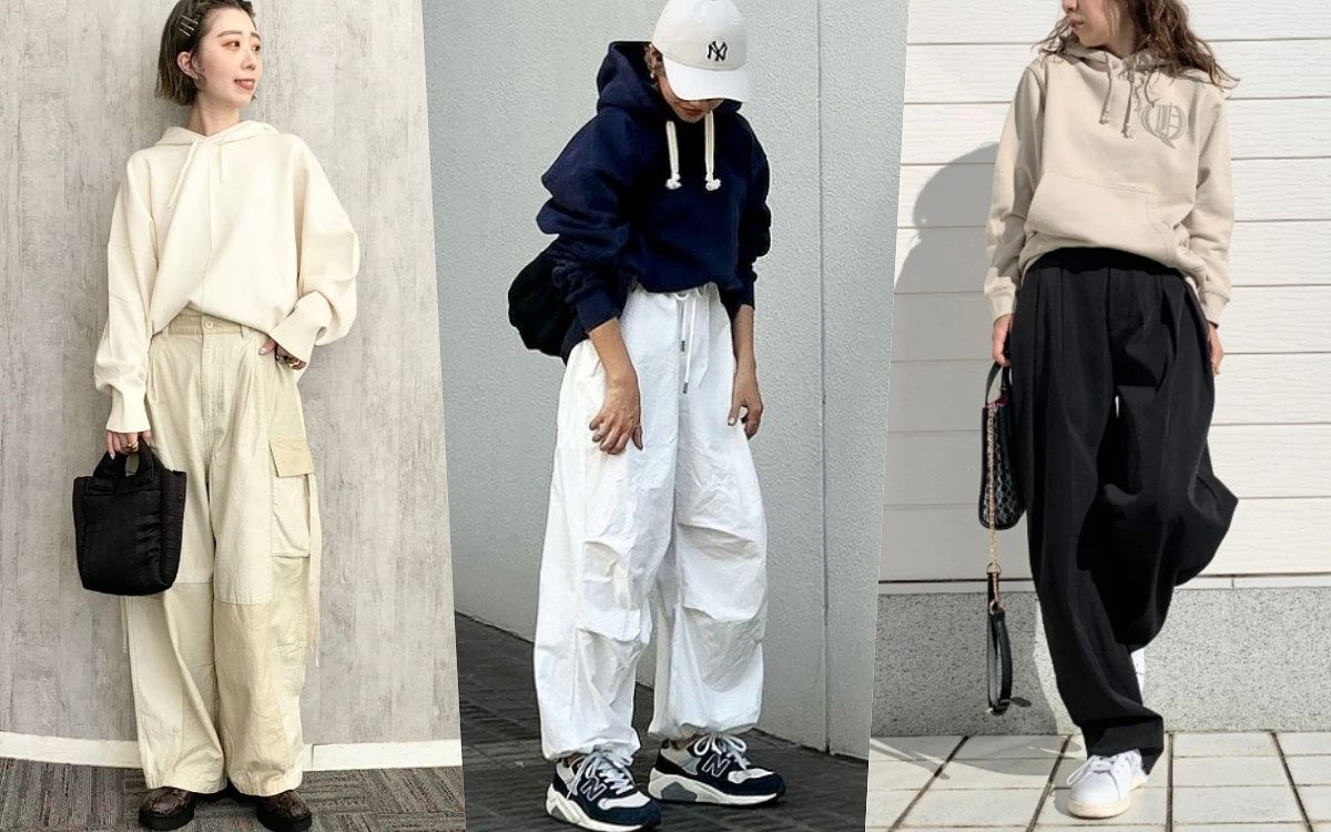 2024帽T穿搭女子圖鑑