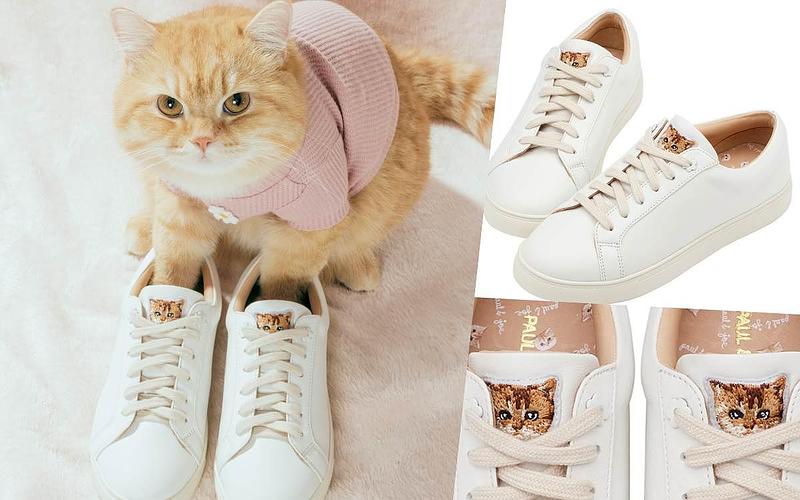 貓奴別放過!Grace Gift攜手PAUL & JOE公益聯名系列,貓咪小白鞋 貓奴別放過!Grace Gift攜手PAUL & JOE公益聯名系列,貓咪小白鞋