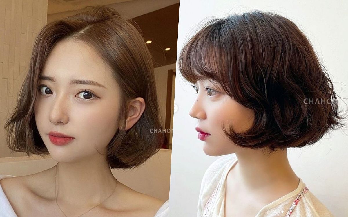 2022短捲髮造型範本韓系內彎