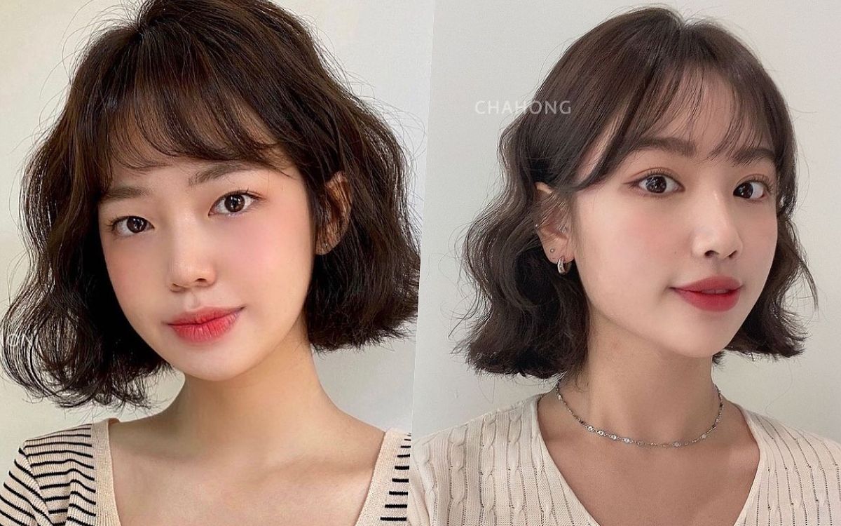 2022韓系復古短捲髮