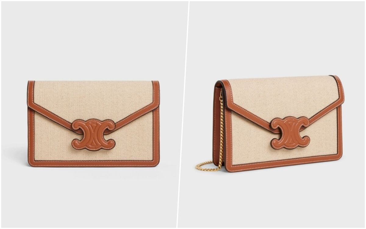 CELINE Triomphe凱旋門鏈帶包、老花小包官網價格整理