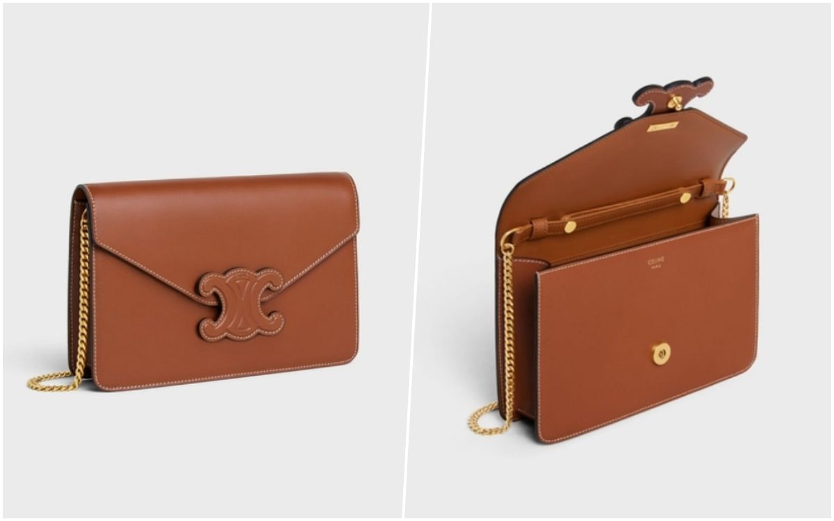 CELINE Triomphe凱旋門鏈帶包、老花小包官網價格整理