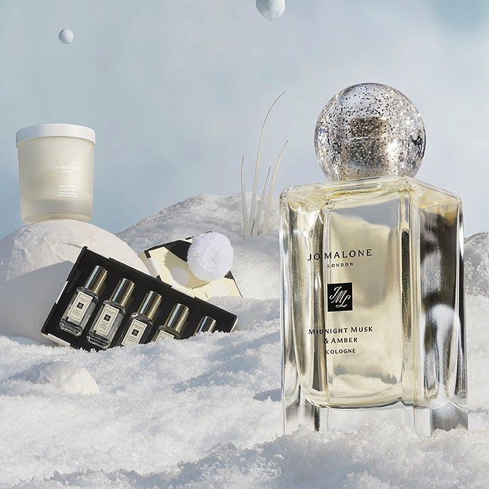 Jo Malone London 歡樂雪花聖誕限定香氛   午夜麝香與琥珀香水