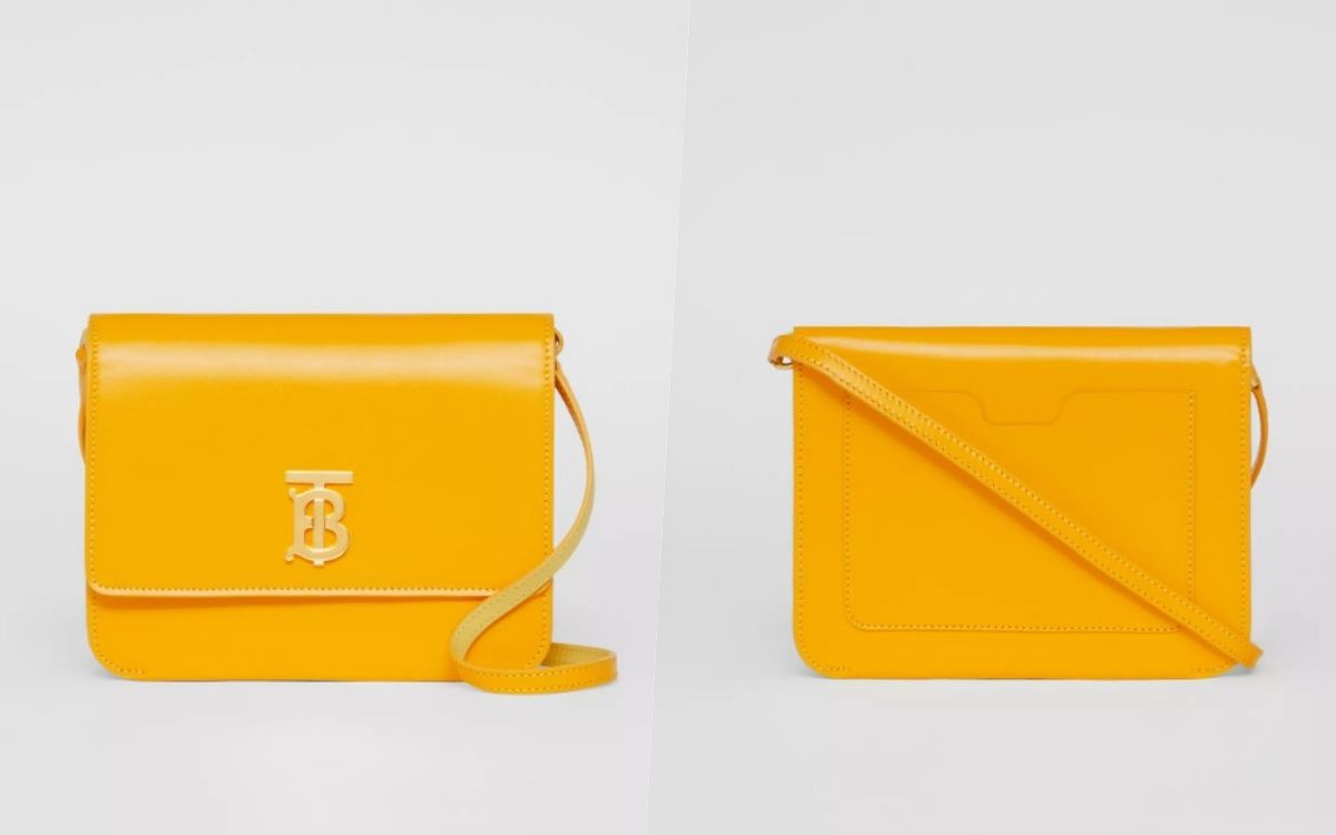 BURBERRY TB 迷你扁平專屬標識鎖扣包