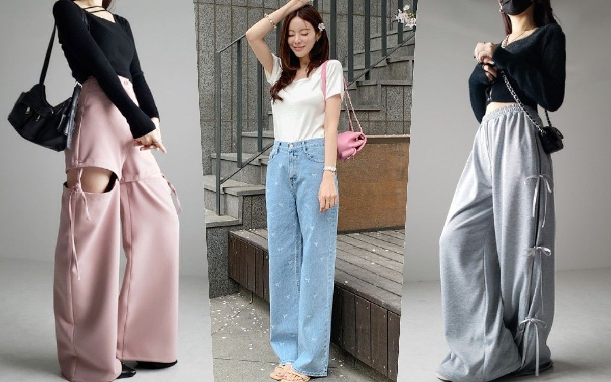 韓系蝴蝶結穿搭