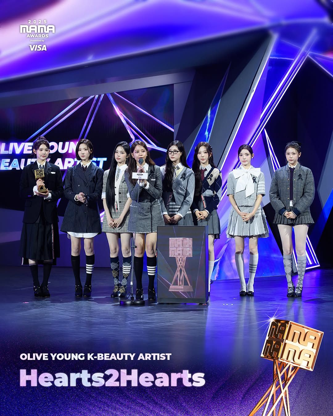 2025 MAMA 頒獎典禮｜OLIVE YOUNG K-BEAUTY ARTIST