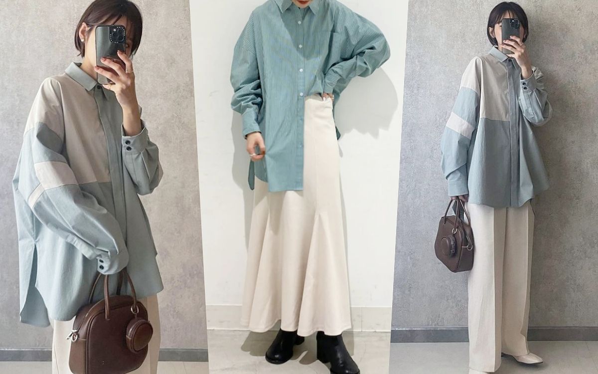 牛仔襯衫穿搭女子必學技巧