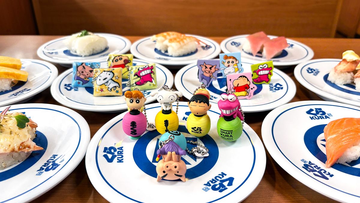 藏壽司 x 蠟筆小新聯名扭蛋