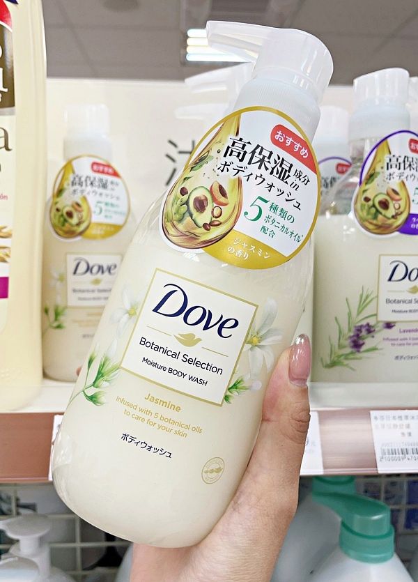 寶雅推薦多芬日本植萃沐浴乳