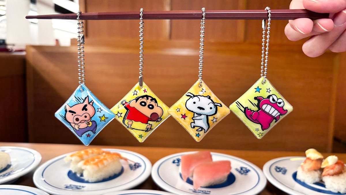 藏壽司 x 蠟筆小新聯名扭蛋