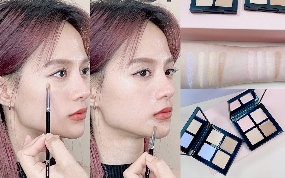 遮瑕膏推薦 植村秀無極限四色遮瑕盤