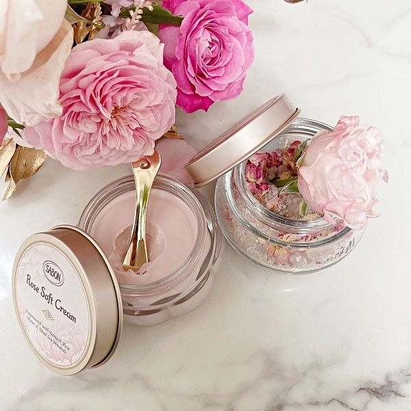 SABON 大馬士革玫瑰有機光燦潤澤霜