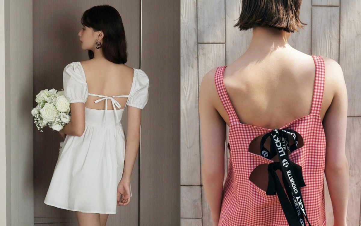 韓系蝴蝶結穿搭