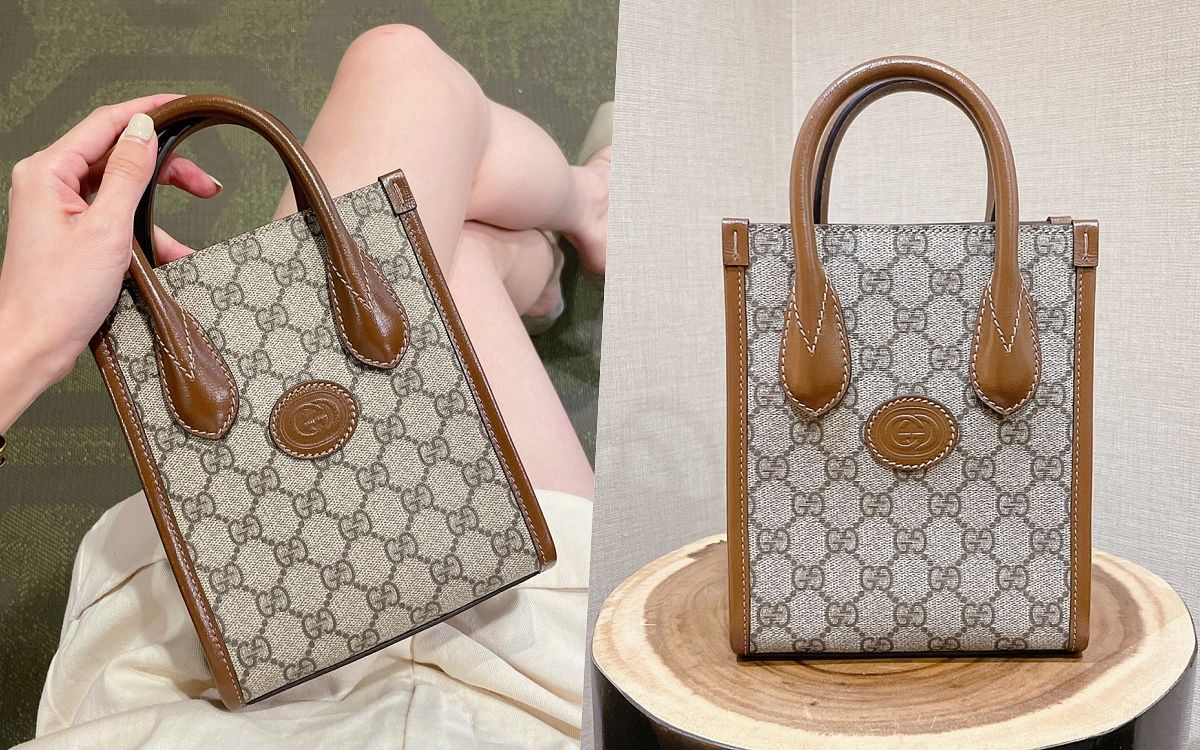GUCCI老花小托特