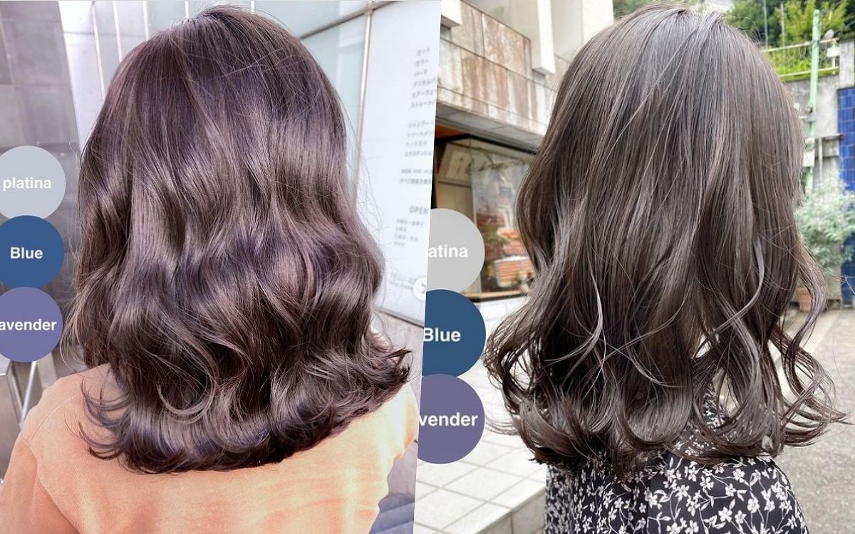 2022中長髮霧灰髮色推薦