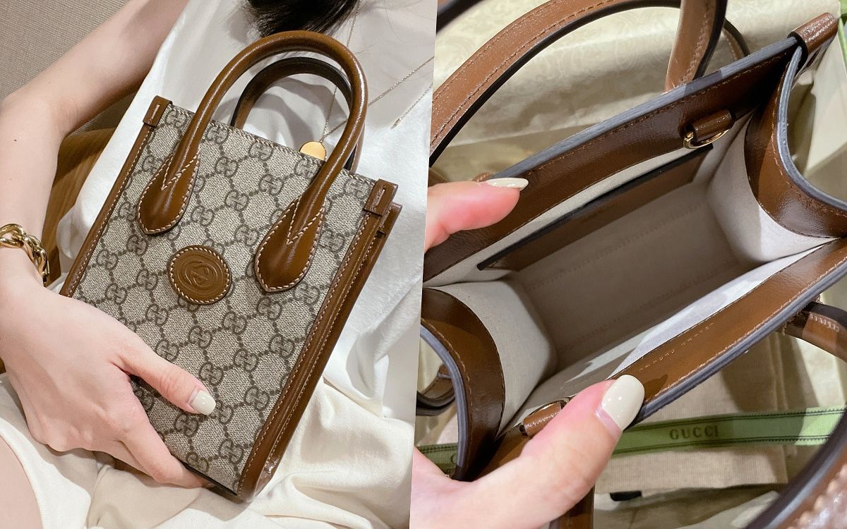 GUCCI迷你托特老花包價格目錄