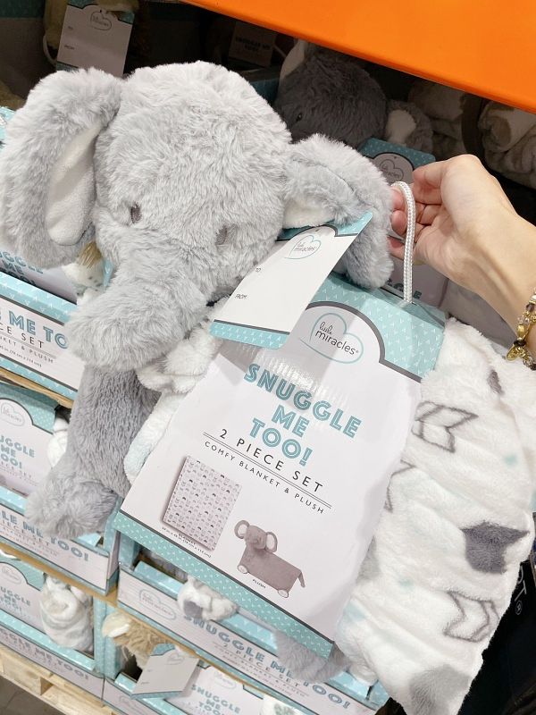 costco聖誕節百元~千元禮物推薦動物造型枕+蓋毯2入組 