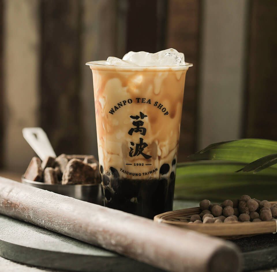 萬波黑糖珍珠鮮奶