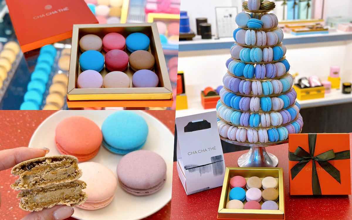 采采食茶 馬卡龍