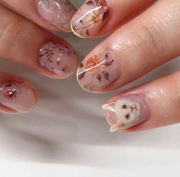 2021 光療指甲圖案推薦