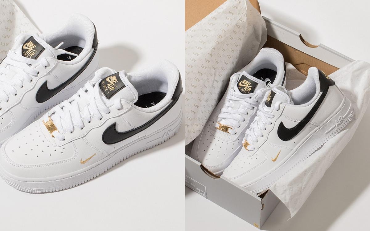NIKE必買白球鞋推薦!Air Force 1「小金勾新色TOP5」奶茶、黑白…領五倍券就去結帳!