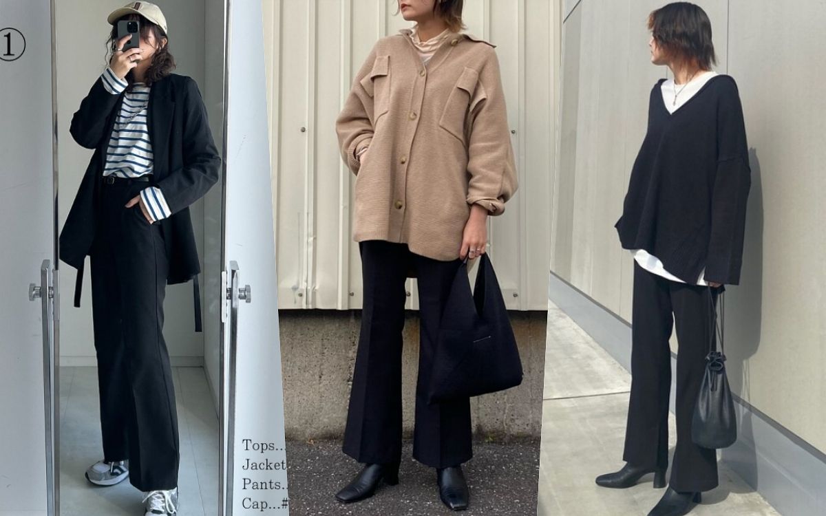 西裝褲穿搭女子長腿術