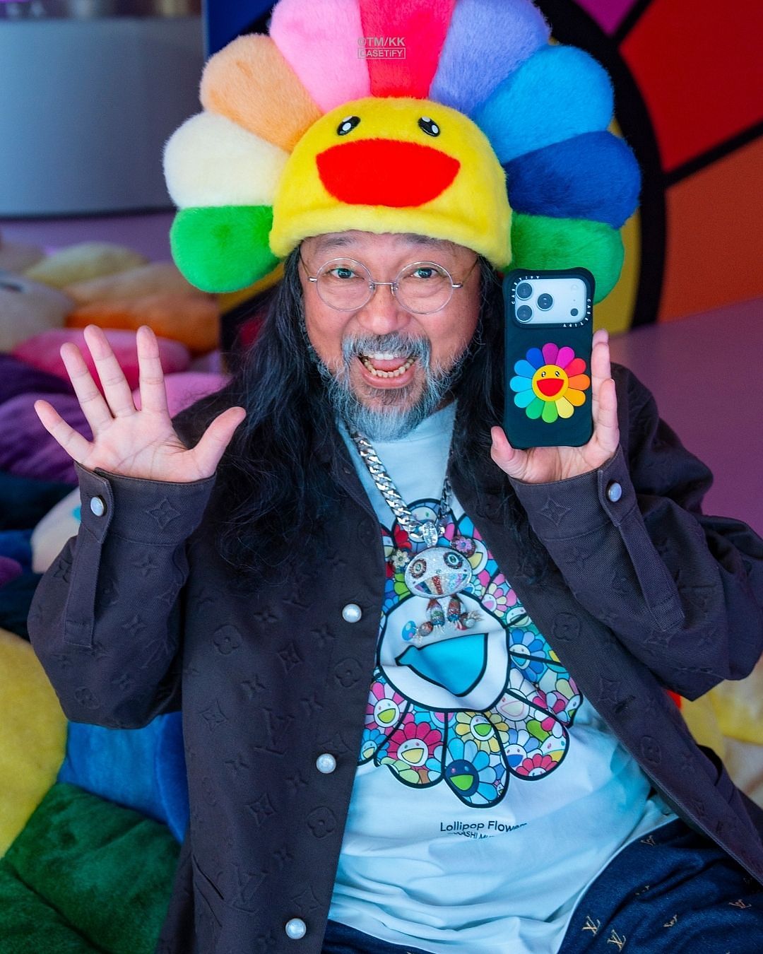 CASETiFY 波紋手機殼 x 村上隆聯名