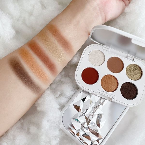 2023聖誕限定彩妝M.A.C 冰雪假期系列 6色眼影盤