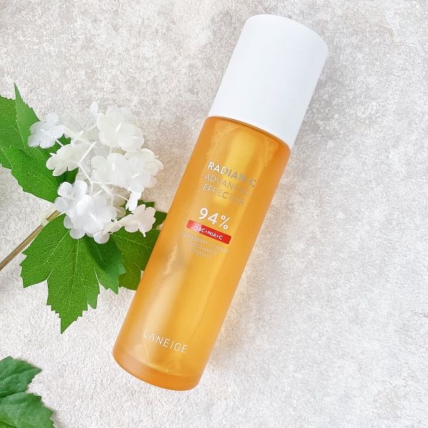 化妝水推薦LANEIGE 維他命C淨膚煥顏精露