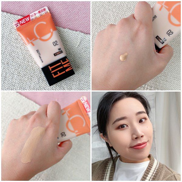 粉底推薦MAYBELLINE FIT ME水啵啵裸妝乳