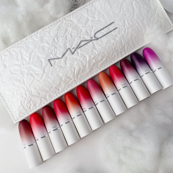 2023聖誕限定彩妝推薦M.A.C冰雪假期系列12色迷你唇膏組