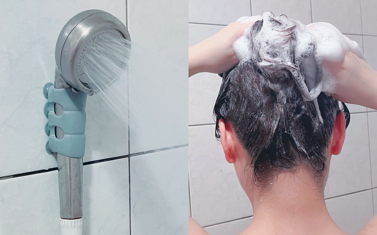 正確洗頭方式