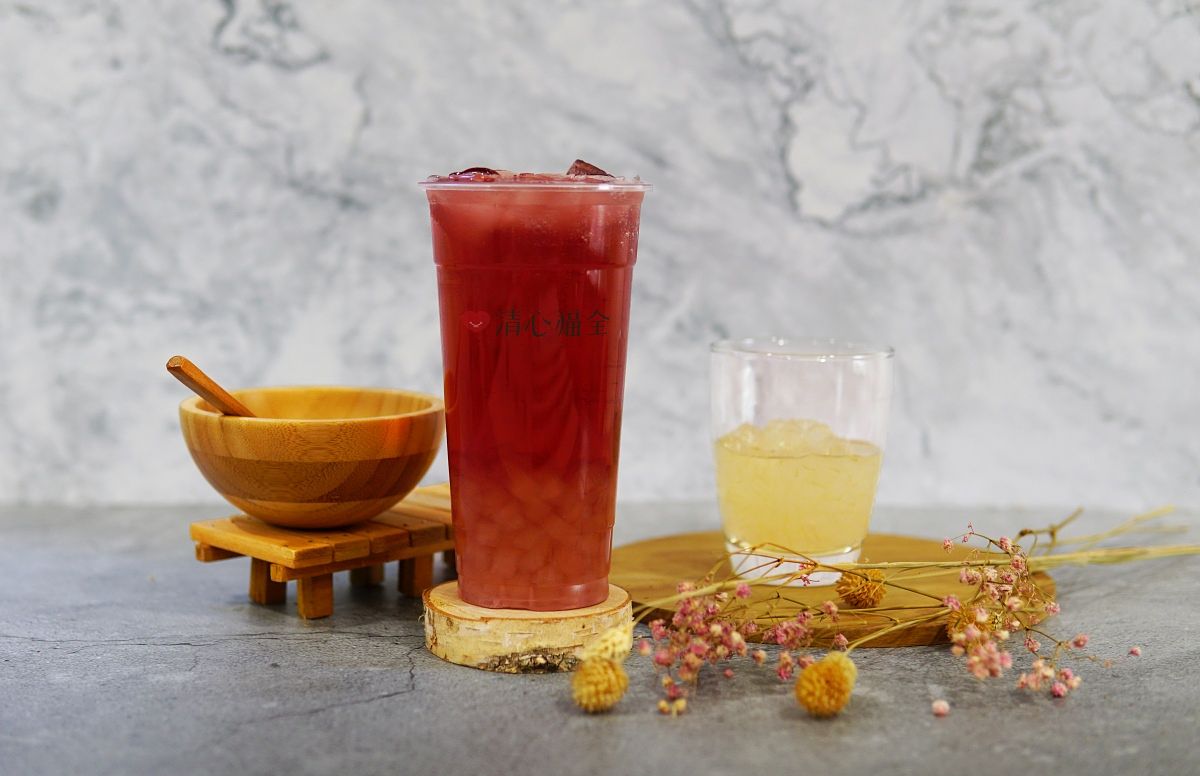 清心福全蘆薈藍莓醋