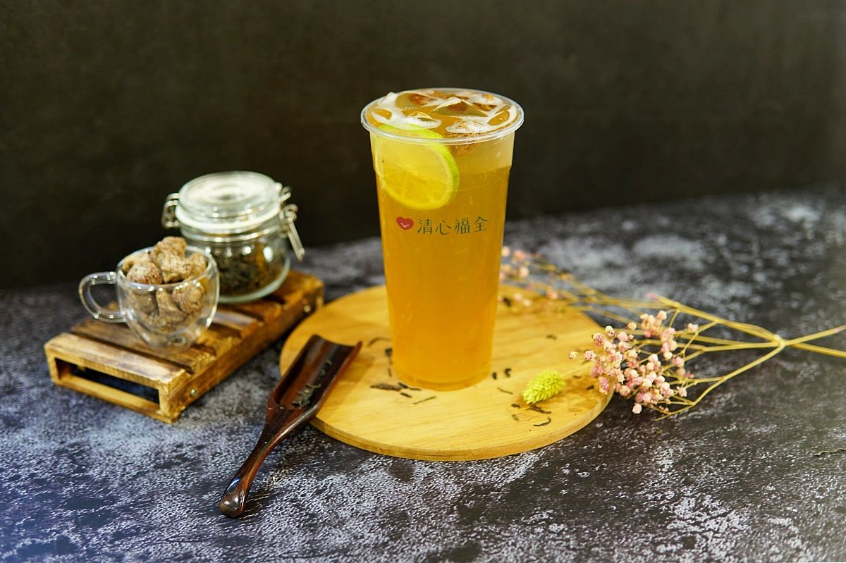 清心福全情人茶