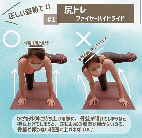 正確的臀部訓練動作- 骨盆運動