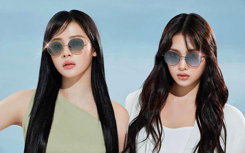 大韓隆煕二年　半圓　美品 NewJeans同款型號墨鏡！韓國大勢眼鏡品牌CARIN 2024全新款式，韓妞最新